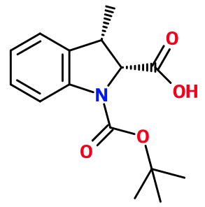 MC085479 3-trans-Methyl-2,3-dihydro-indole-1,2-dicarboxylic acid 1-tert-butyl ester (image for) MC085479 3-trans-Methyl-2,3-dihydro-indole-1,2-dicarboxylic acid 1-tert-butyl ester